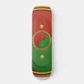 Reggae Yin & Yang Persoonlijk Skateboard (Voorkant)