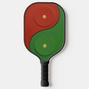 Reggae Yin & Yang Pickleball Paddle
