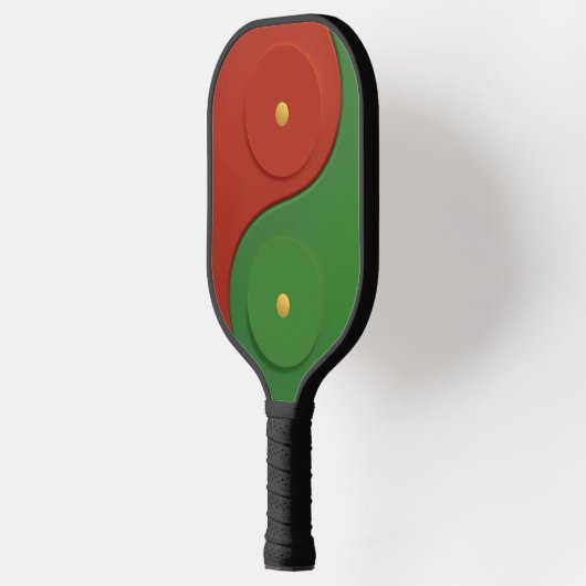 Reggae Yin & Yang Pickleball Paddle (Links)