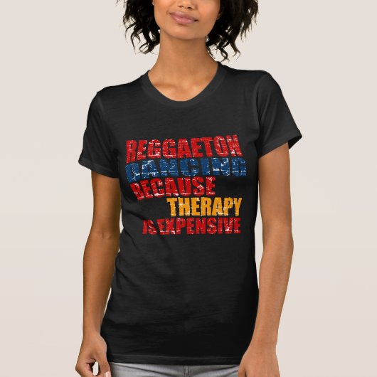 Reggaeton Dance Design T-shirt (Voorkant)