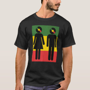 Reggaeton familie Reggae paar T-shirt