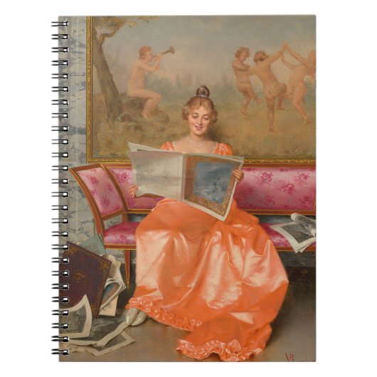Reggianini Lady Leading a Magazine Notitieboek (Voorkant)
