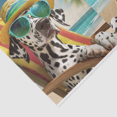 Reggie Bahama & Matilda Mama, Dalmatiërs op Vaca Tissuepapier (Detail)