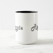 Reggie Classic Retro Name Design Mok (Midden)