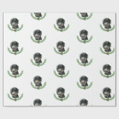 Reggie Kerstmis Cadeaupapier (Vlak)