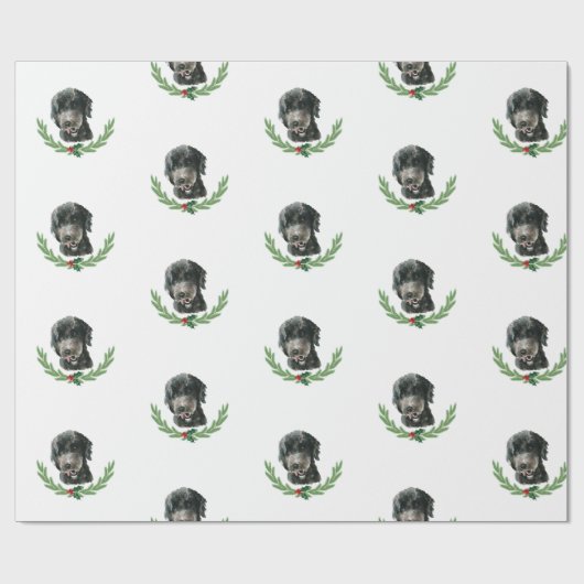 Reggie Kerstmis Cadeaupapier (Vlak)