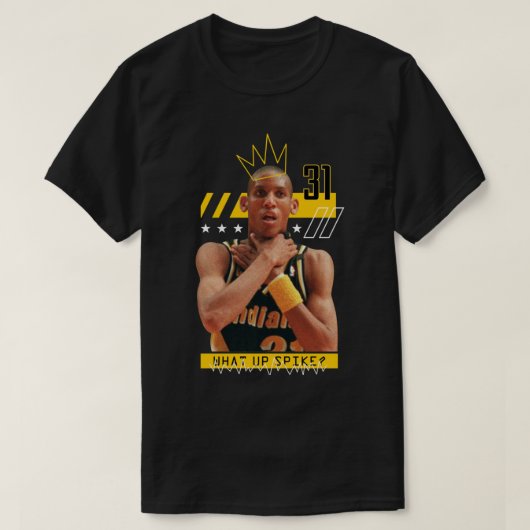 Reggie Miller Choke Basketball T-Shirt Classic T-S (Design voorkant)