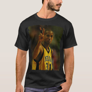 Reggie Miller ontwerp van basketbal 2 T-shirt