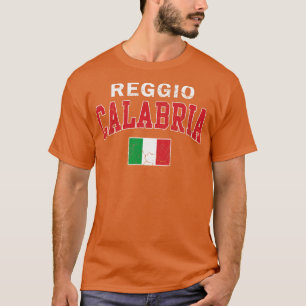 Reggio Calabria Italië Italiaanse vlag Italië T-shirt