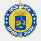 Reggio Calabria Keramisch Ornament (Achterkant)