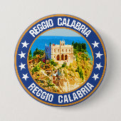 Reggio Calabria Ronde Button 7,6 Cm (Voorkant)