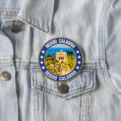 Reggio Calabria Ronde Button 7,6 Cm (In situ)