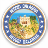 Reggio Calabria Sticker (Voorkant)