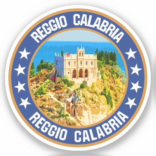 Reggio Calabria Sticker (Voorkant)