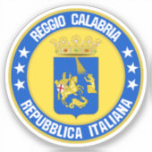 Reggio Calabria Sticker (Voorkant)
