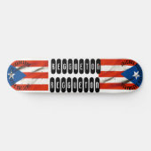 REGGUETON JMT CUBA 8 1/4" Skateboard Deck (Horizontaal)