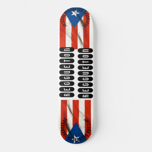 REGGUETON JMT CUBA 8 1/4" Skateboard Deck (Voorkant)