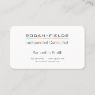 Regimen Biz-kaarten met kleurenselectievakjes Visitekaartje