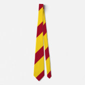 Regimentale aantekening (kardinaal) en goud stropdas (Voorkant)