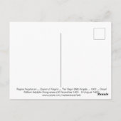 Regina Angelorum, Bouguereau 1900, detail Angels Briefkaart (Achterkant)