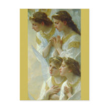 Regina Angelorum, Bouguereau 1900, detail Angels