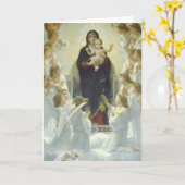 "Regina Angelorum" Kaart (Gele Bloem)