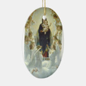 Regina Angelorum Keramisch Ornament (Rechts)