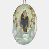 Regina Angelorum Keramisch Ornament (Links)