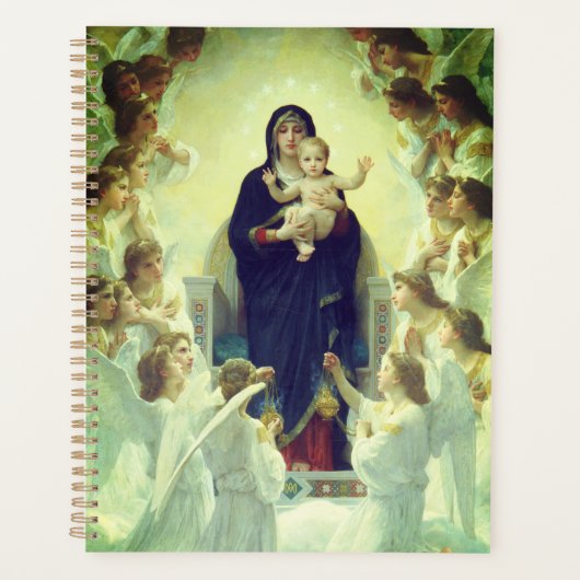 Regina Angelorum - William-Adolphe Bouguereau Planner (Voorkant)
