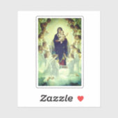 Regina Angelorum - William-Adolphe Bouguereau Sticker (Vel)
