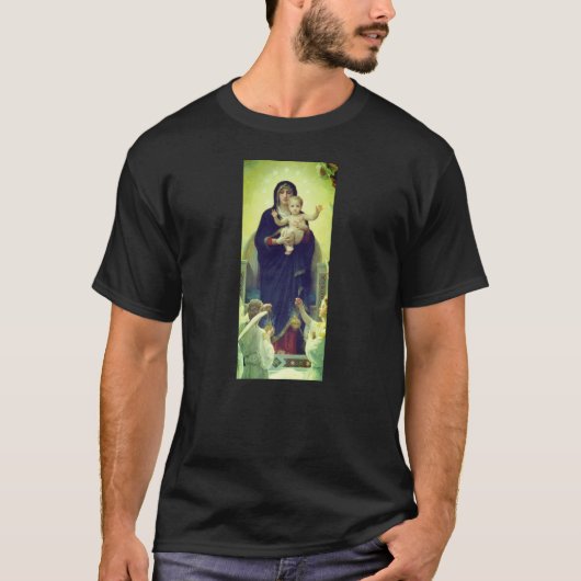 Regina Angelorum - William-Adolphe Bouguereau T-shirt (Voorkant)