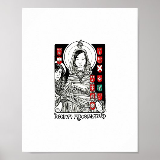 Regina Apostolorum 8 x 10 inch afdrukken Poster (Voorkant)