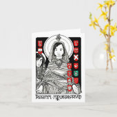 Regina Apostolorum Notecard Kaart (Gele Bloem)