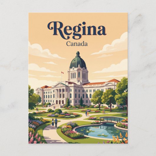Regina, Canada Briefkaart (Voorkant)