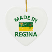 Regina Coat of arms Keramisch Ornament (Voorkant)