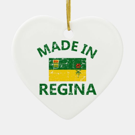 Regina Coat of arms Keramisch Ornament (Voorkant)