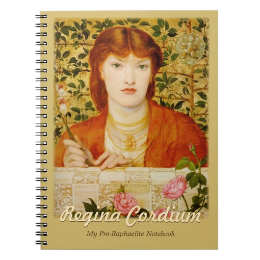 Regina Cordium CC0652 Mijn pre-Raphaelite Notitieb Notitieboek (Voorkant)