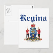 Regina design briefkaart (Voorkant / Achterkant)