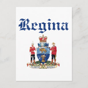 Regina design briefkaart