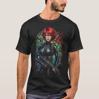 Regina Dino Crisis Eiland Dinosauriërs Overleving  T-shirt