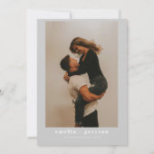 REGINA Glam Silver Glitter Sequins Disco Wedding Kaart (Achterkant)