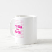 Regina is mijn koningin koffiemok (Voorkant links)
