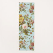 Regina  Roos Flowers Blue Design Yoga Mat (Voorkant)