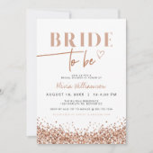 REGINA Roos Gold Blush Pink Sparkly Vrijgezellenfe Kaart (Voorkant)