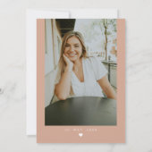 REGINA Roos Gold Glitter Ze deed het Afstuderen Kaart (Achterkant)