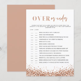 REGINA Roos Gold over Vrijgezellenfeest Kaart