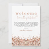 REGINA Roos Gold Welkomstbrief Tijdlijn Kaart (Voorkant)