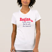 Regina Saskatchewan-meisjes T-shirt (Voorkant)