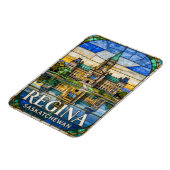 Regina Saskatchewan Prairie Stad 💎 Magneet (Linkerzijde)