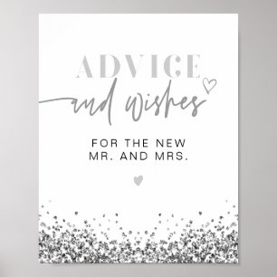 REGINA Silver Disco-advies voor de Bride & Groom Poster